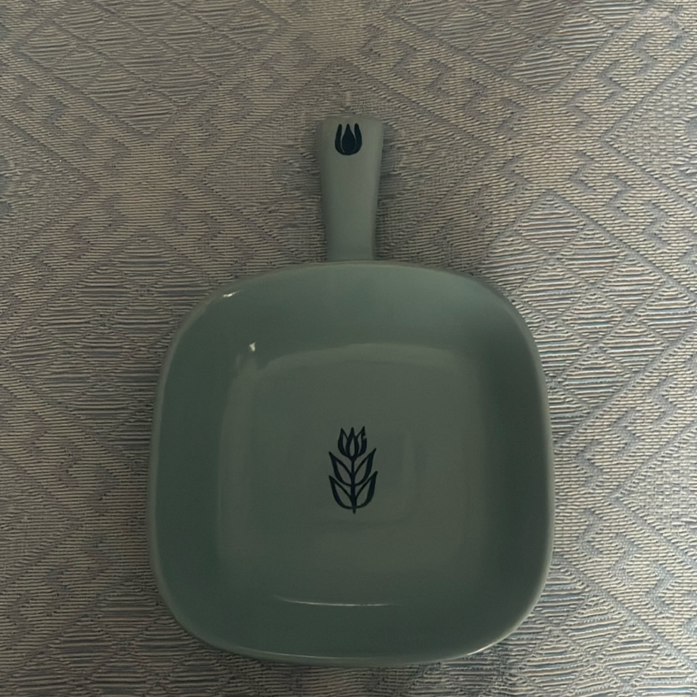 Dutch Blue Tulip Ovenware by Cronin Pottery